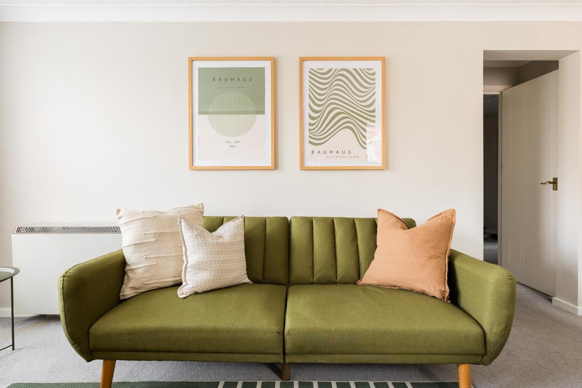Modern 2-Bedroom Apartments With Free Parking In Leamington Spa Eksteriør billede