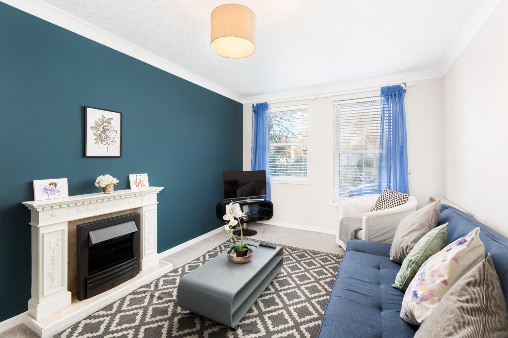 Modern 2-Bedroom Apartments With Free Parking In Leamington Spa Eksteriør billede