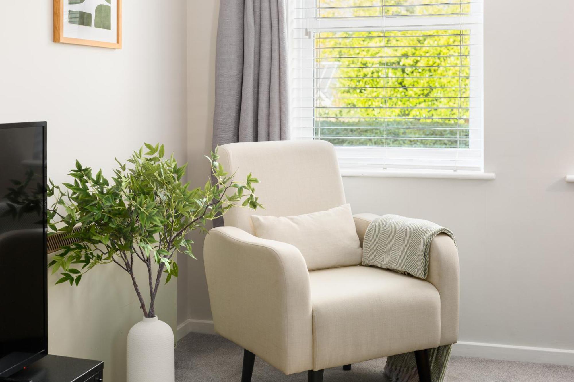 Modern 2-Bedroom Apartments With Free Parking In Leamington Spa Eksteriør billede